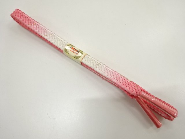 未使用品　正絹　手組帯締め